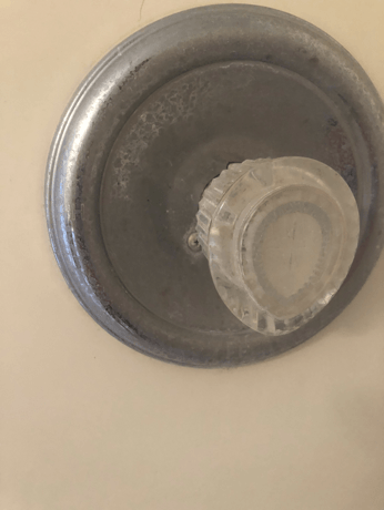 dirty shower head