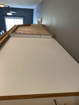 top of cabinet
