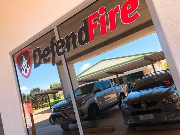 defend fire shopfront