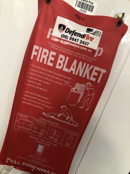 fire blanket