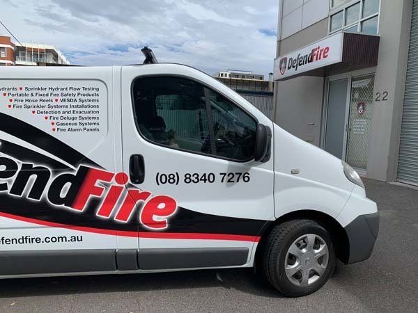 defend fire van