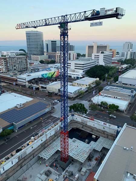 tall cranes