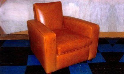 made to order leather sofa