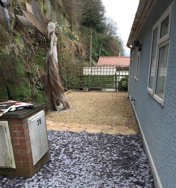 New aggregate drive by Cheshire Paving Company