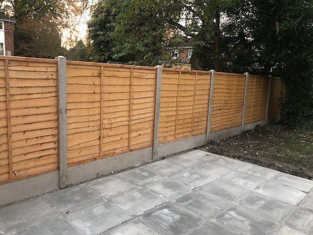 Quality fencing services by Cheshire Paving Company