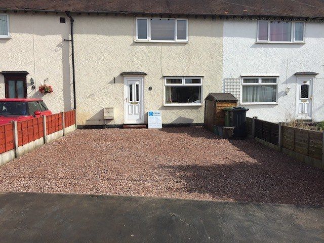 A new gravel driveway.