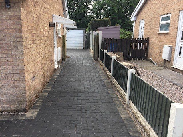 After New block paving Broughton