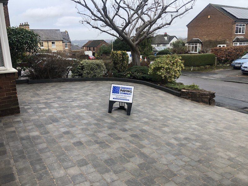 After Driveway in Frodsham, Cheshire by Cheshire Paving Company.