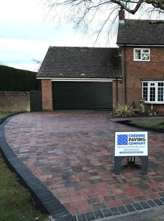 A Tobermore Tequla Block Paved Drive by Cheshire Paving Company Professional, reliable, competitive driveway and patio builders Cheshire Paving Company