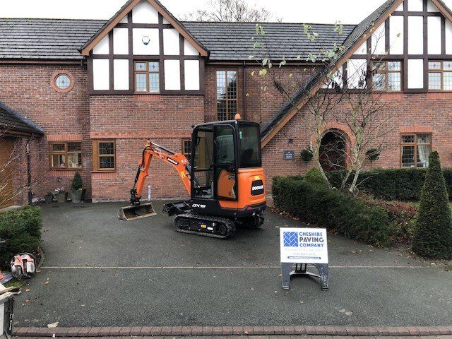 Groundworks in Cheshire by Cheshire Paving Company