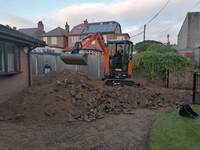 Groundworks in Cheshire by Cheshire Paving Company