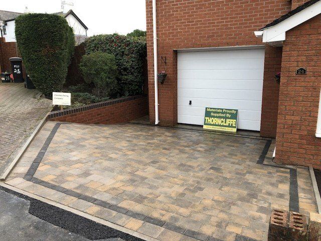 Cheshire Paving Company new block paving driveway
