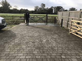 Driveway & Patio Cleaned In Alderley Edge Cheshire