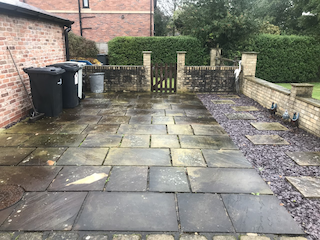 Driveway & Patio Cleaned In Alderley Edge Cheshire