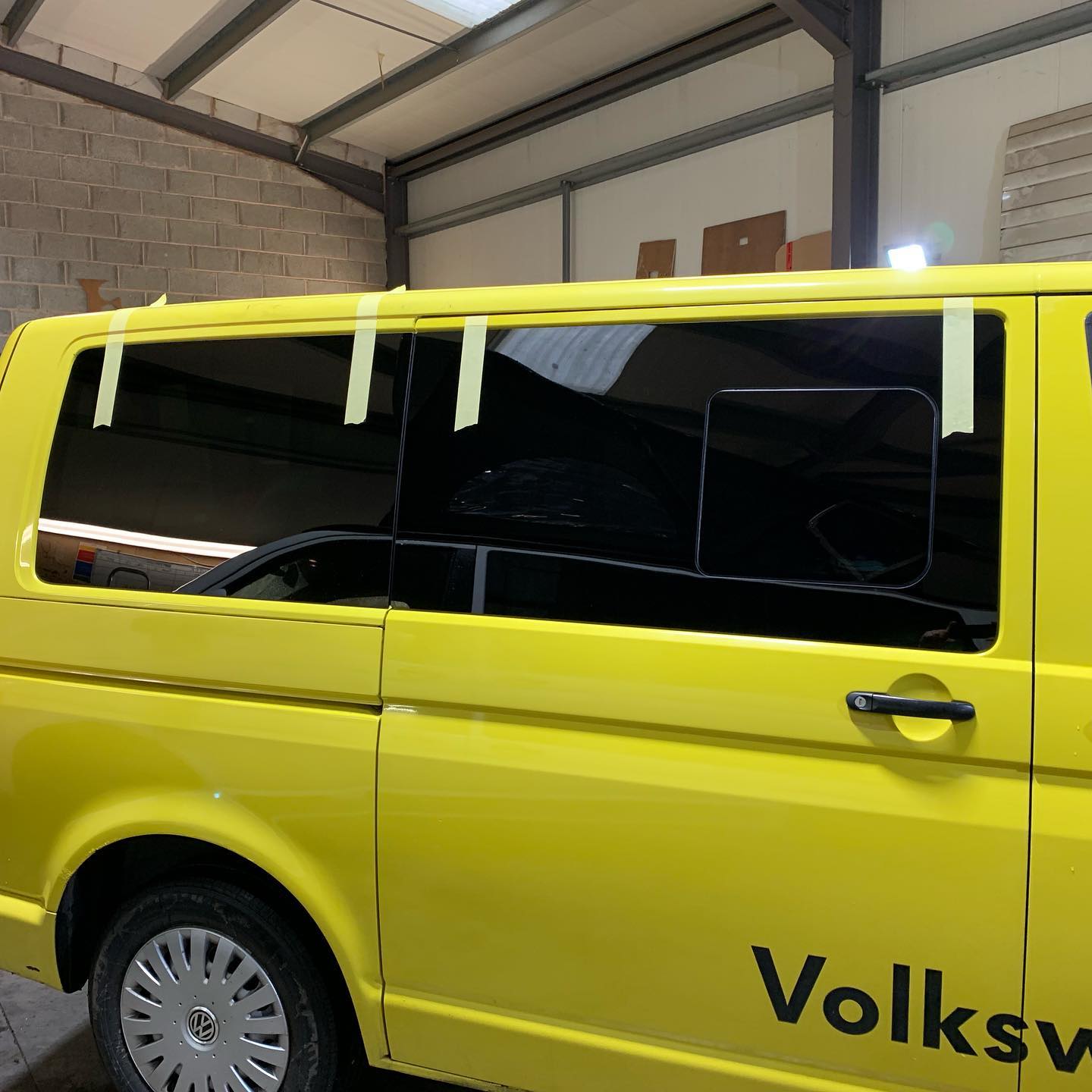 Sliding window and rear quarter window fitting