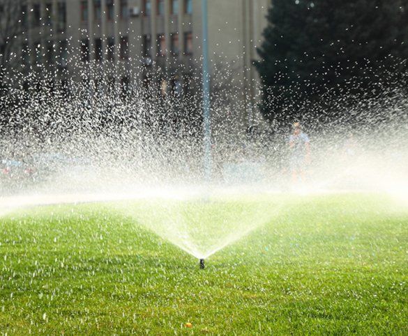 Garden Sprinkler On The Green Lawn — Chattanooga, TN — Coddington Enterprise Garden Sprinkler On The Green Lawn — Chattanooga, TN — Coddington Enterprise
