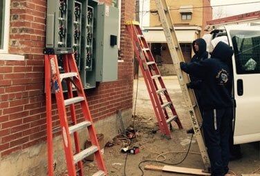 Repairing — Breaker Boxes Service Upgrades in Braddock, PA Repairing — Breaker Boxes Service Upgrades in Braddock, PA