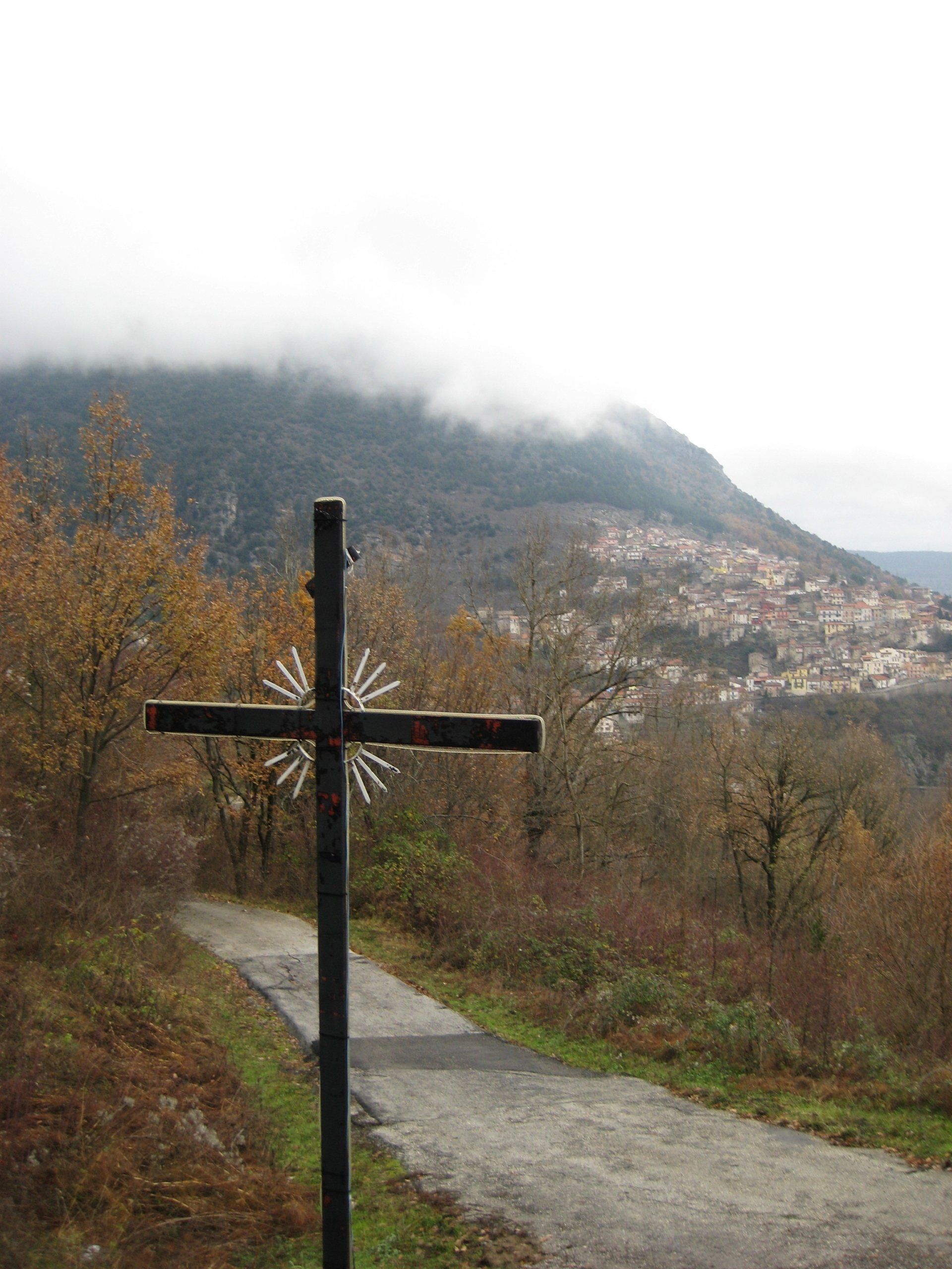 Capistrello, where Dan Billany, David Dowie and Alec Harding  vanished during WW11