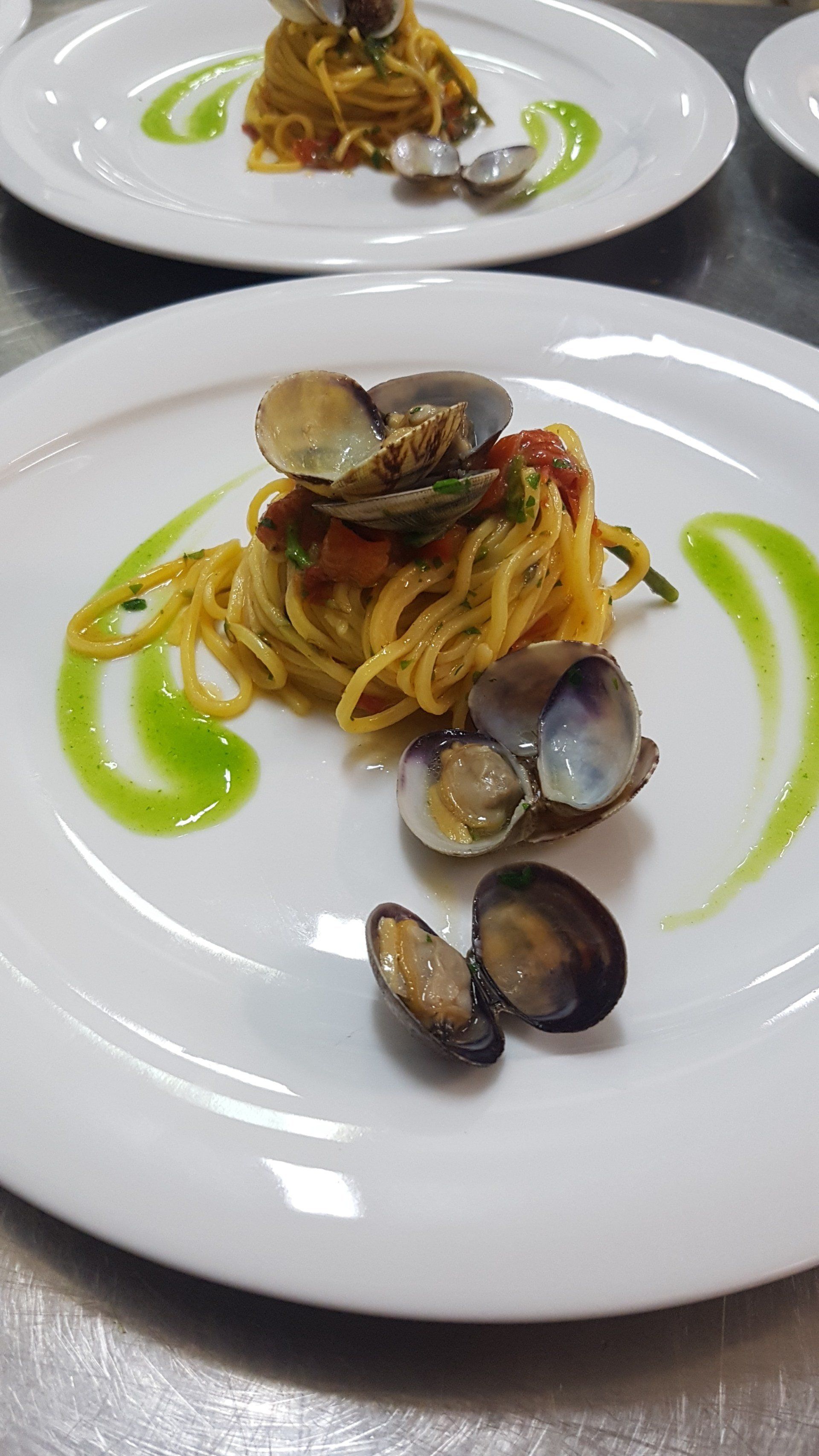 spaghetti con le vongole