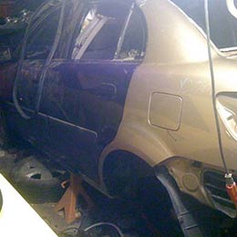 Totaled Car - Collision Center in Ennis, TX Totaled Car - Collision Center in Ennis, TX
