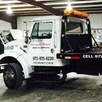 Side View Tow Truck - Collision Center in Ennis, TX Side View Tow Truck - Collision Center in Ennis, TX