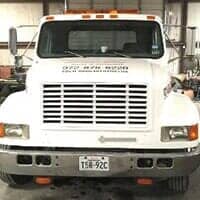 Front View Tow Truck - Collision Center in Ennis, TX Front View Tow Truck - Collision Center in Ennis, TX