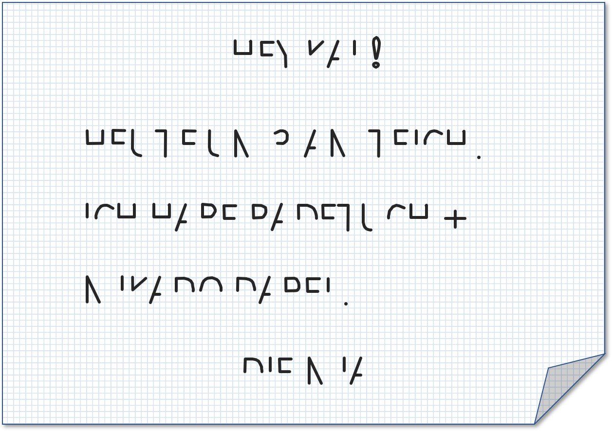 spiegelText mit