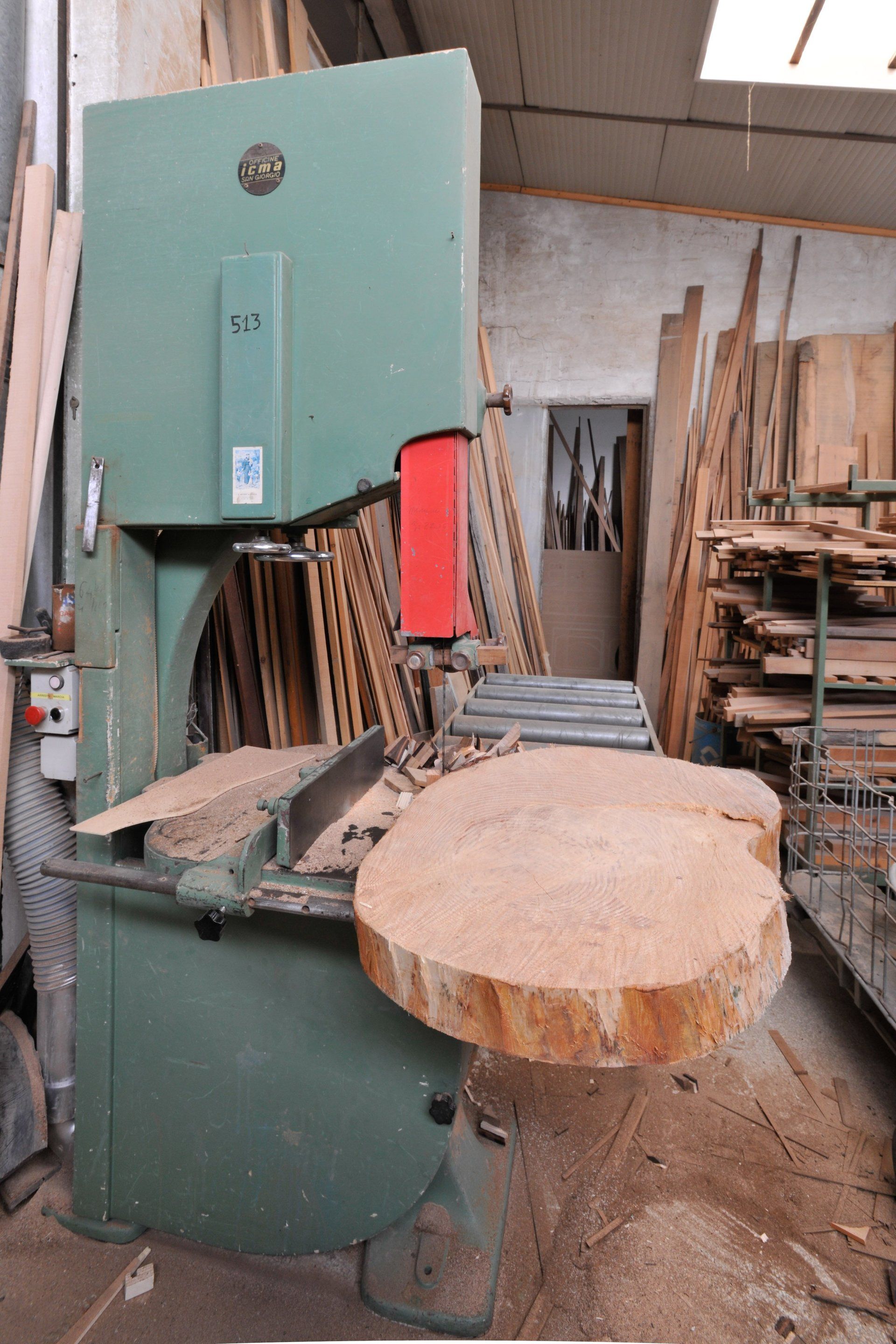 Lavorazione del legno automatizzata