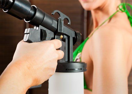 spray tanning