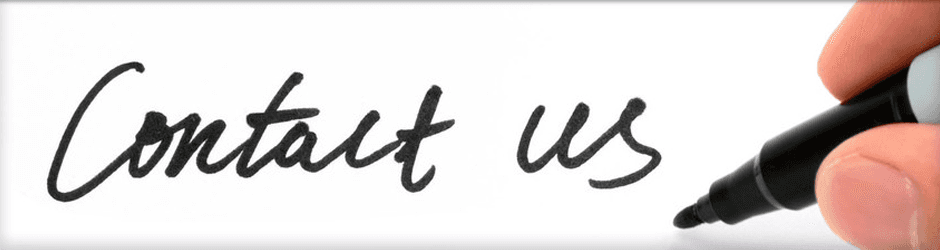 the words contact us written with a marker pen the words contact us written with a marker pen