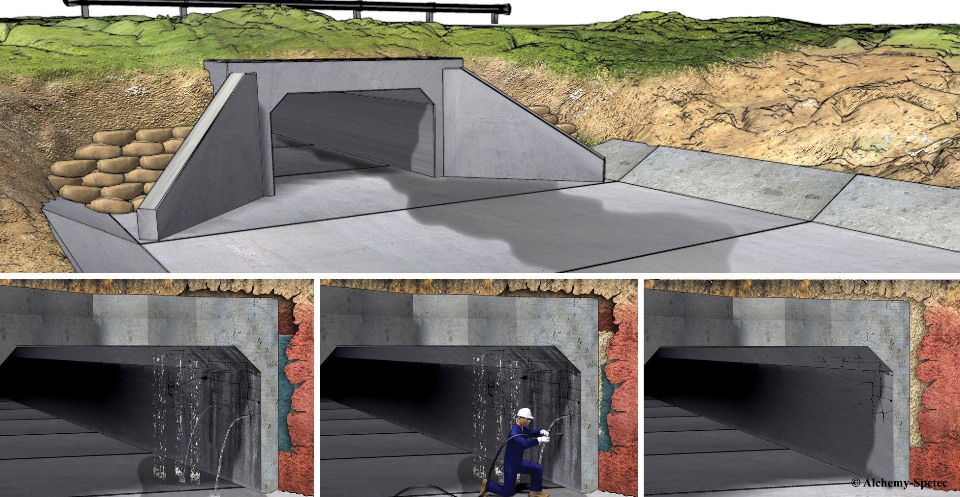 commercial concrete crack repair Services