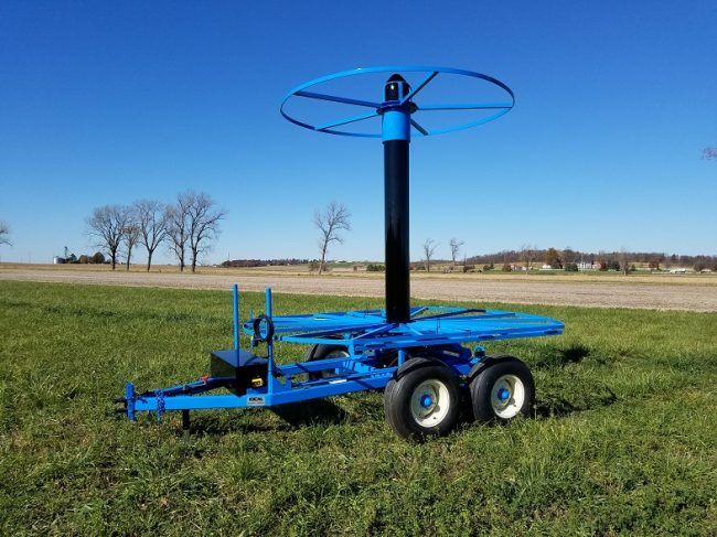Petty Blue Tile Stringer Cart