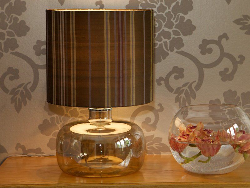 Firm Drum with silk stripe