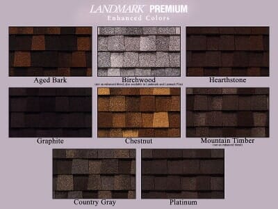 Roof Shingles — Landmark Series Enhanced Premium Colors in Los Angeles, CA