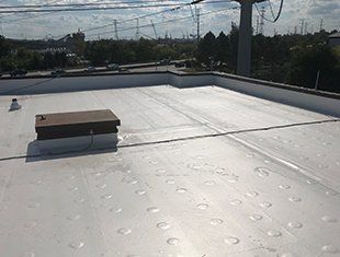 Flat Roof — Roofing Service in Hampton, VA Flat Roof — Roofing Service in Hampton, VA