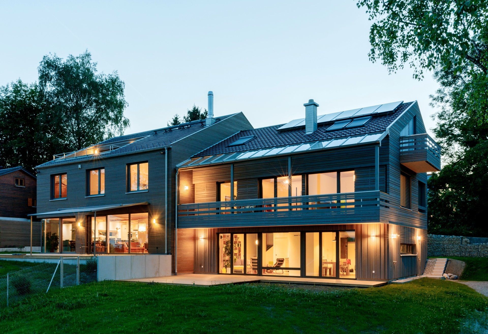 DOPPELHAUS IN HOLZBAUWEISE IN HECHENDORF 7