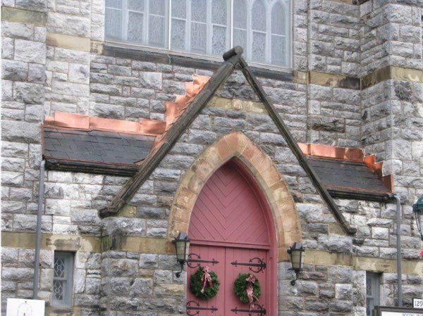 Copper Flashings Look Great