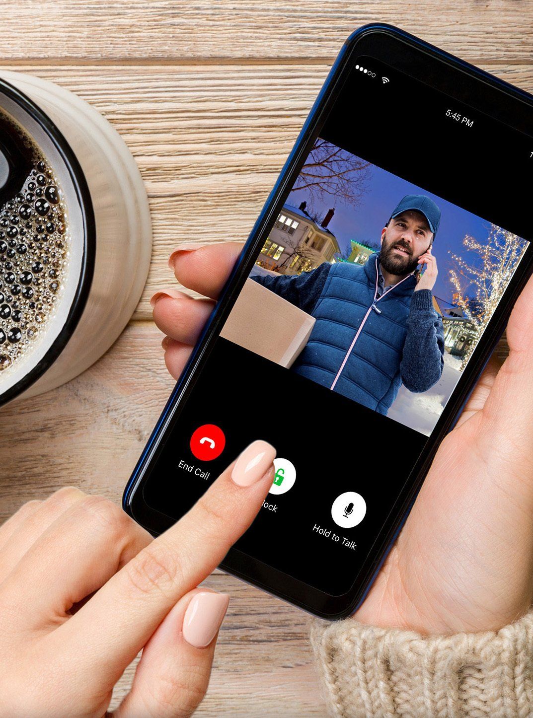 lock on phone