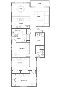3 Bedroom floorplan