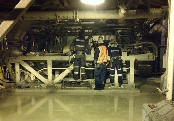 Servicio a bombas industriales en terreno