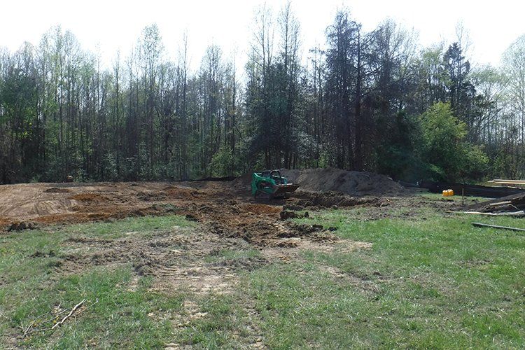 Construction Works — Garage under Construction in Fredericksburg, VA