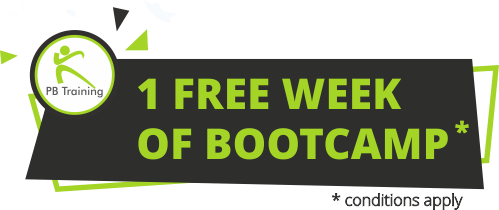Claim your free week of bootcamp training.