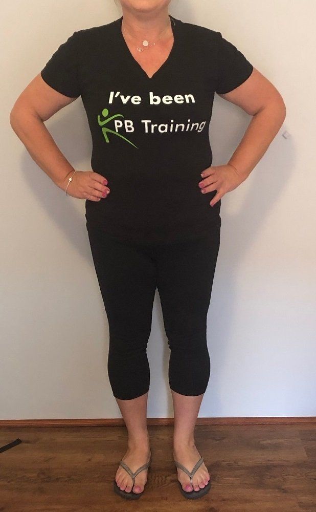 Weight loss success story by PB Training