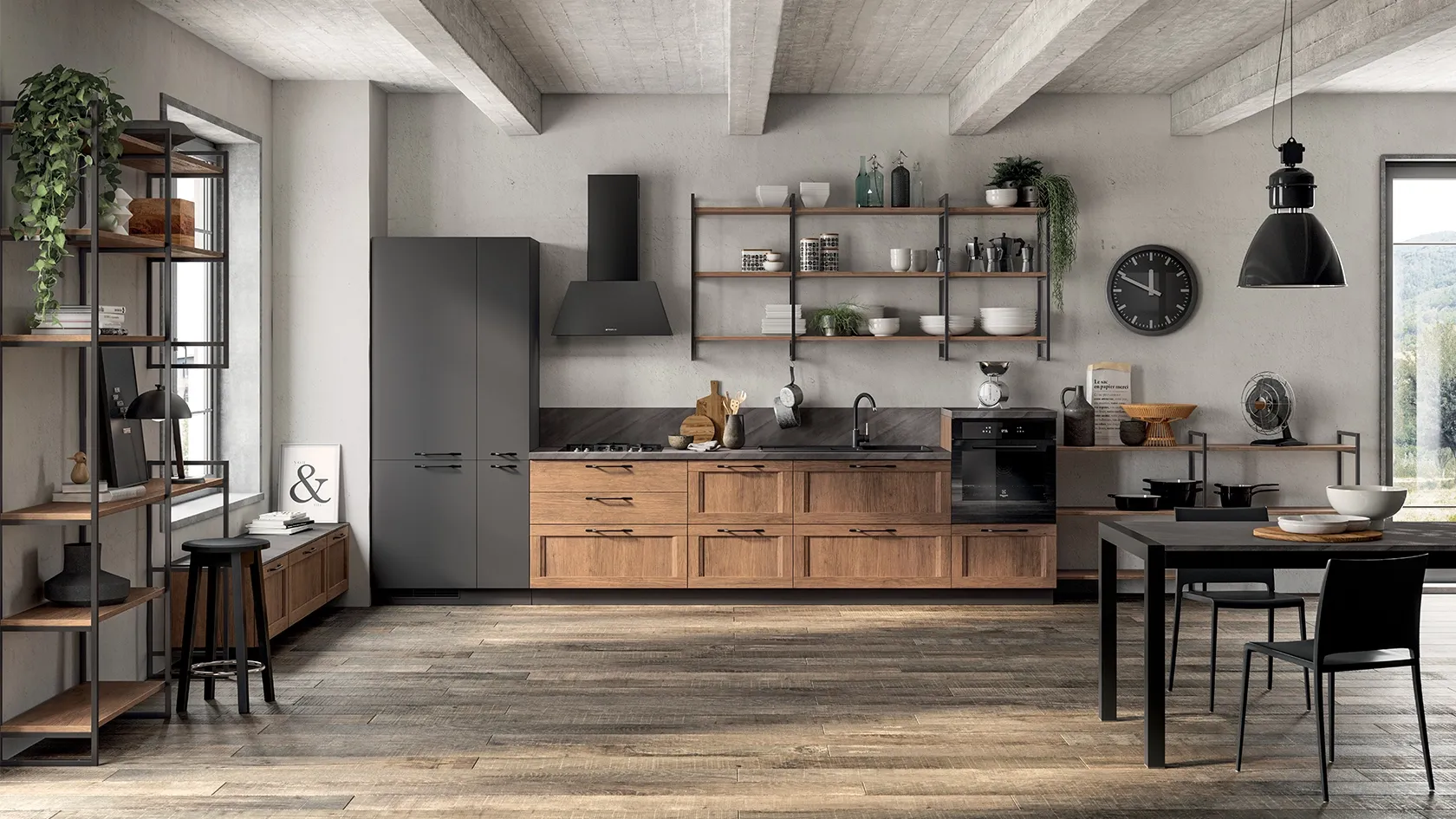 Cucina grande Scavolini - Mobili De Rossi Trieste