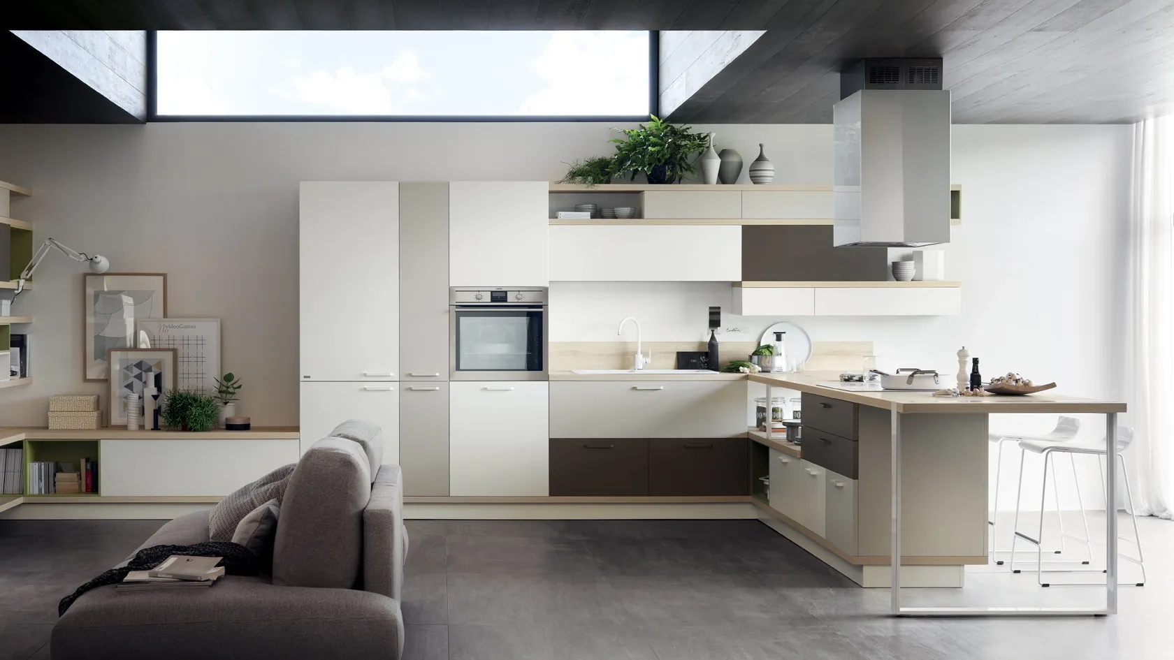 Cucina grande Scavolini - Mobili De Rossi Trieste