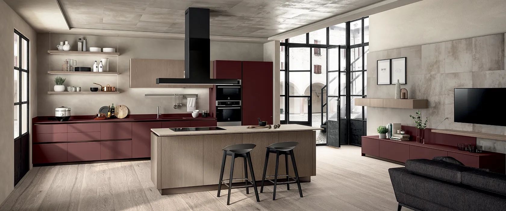 Cucina grande Scavolini - Mobili De Rossi Trieste