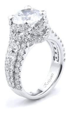 Krizanti Diamond Engagement Ring Halo 2 — Jewelers in Bloomfield Hills, MI Krizanti Diamond Engagement Ring Halo 2 — Jewelers in Bloomfield Hills, MI