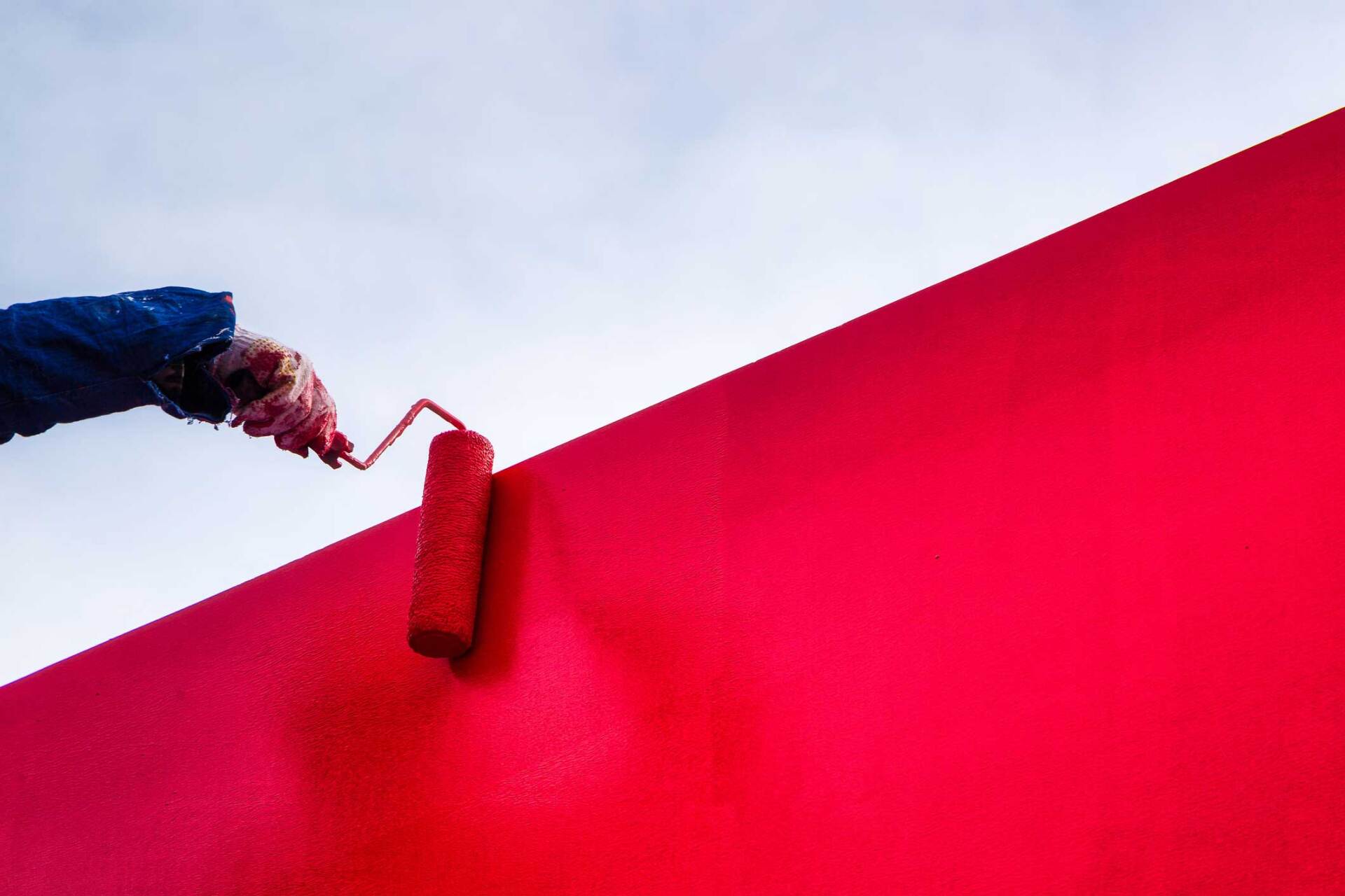 Bright Red Exterior Paint — Modesto, CA — Modesto Color Center Bright Red Exterior Paint — Modesto, CA — Modesto Color Center