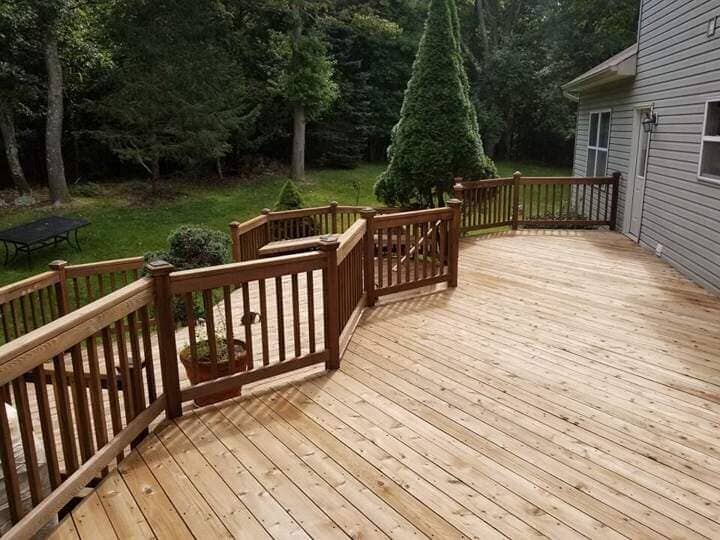 Brown Deck — Work in East Windsor, NJ