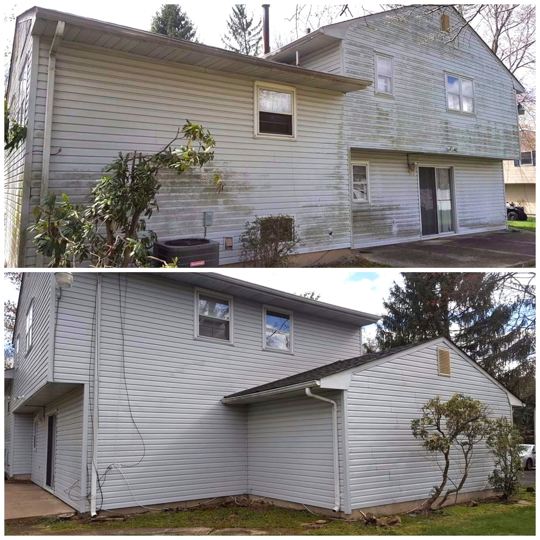 Results of Cleaned Home Exterior — Results in East Windsor, NJ